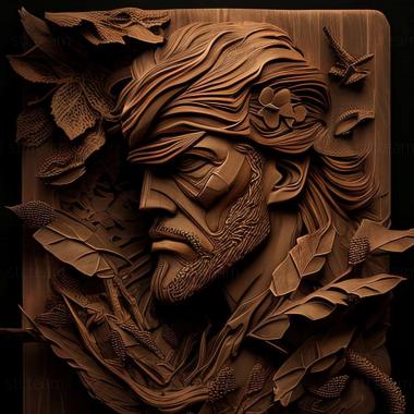 3D model Metal Gear Solid 3 Snake Eater HD Edition game (STL)